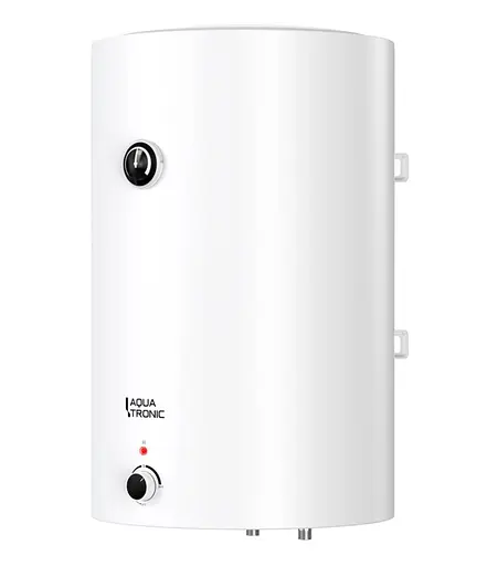 Водонагреватель электрический Aquatronic, 2 кВт, сухой ТЭН, 80 л универсальный, цилиндрический, белый (Round D804620 B4) - фото 3