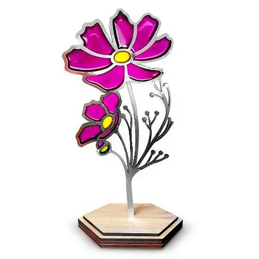 Набор для витражной живописи по номерам "Лепестки лета" Fabrika Decoru FDSGK-016 - фото 1