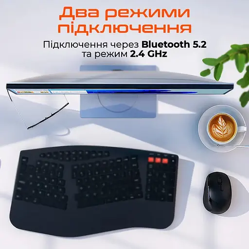 Мишка Meetion BTM008 Wireless/Bluetooth Black (MT-BTM008-A) - фото 7
