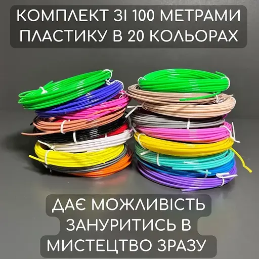 Большой набор для творчества с 3D-ручкой 3DPEN-6 и графическим планшетом для рисования и учебы - фото 3