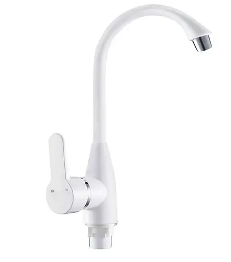 Смеситель для кухни Slat SLT-C011W (1036012) - фото 1