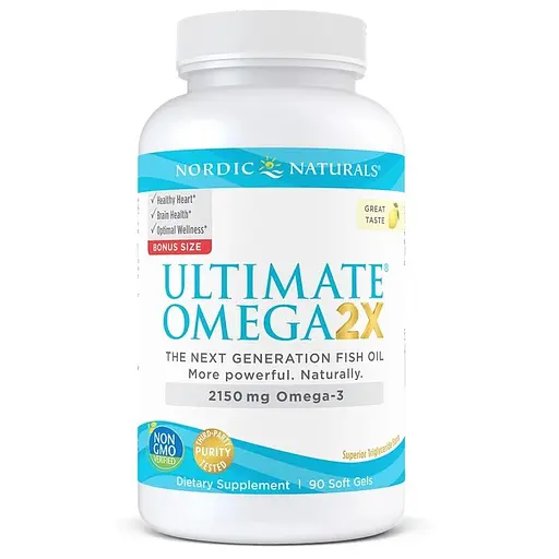 Жирні кислоти Nordic Naturals Ultimate Omega 2X, 90 капсул - фото 2