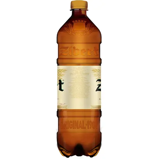 Пиво Zibert Lagerbier, светлое, 4,4%, 1,15 л - фото 2