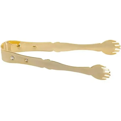 Щипцы для льда и сахара Lefard 799-010-1 с зубцами 13.5 см Золотистый - фото 1