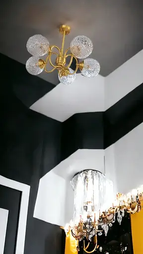 Светодиодная люстра Колокол 5011 (Золотая) на 5 плафонов - фото 3