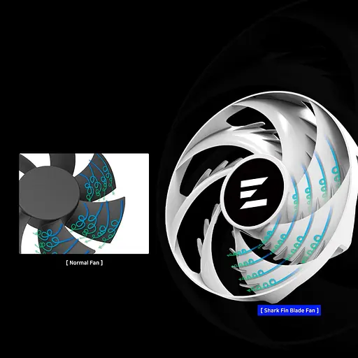 Кулер для процесора Zalman CNPS13X Black (CNPS13XDSBLACK) - фото 12