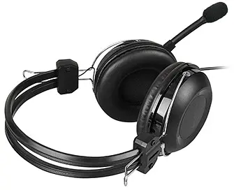 Наушники A4Tech HU-35 Black - фото 2