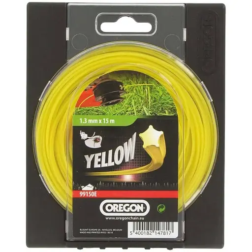 Косильная жилка Oregon 1.3 мм х 15 м звездочка (99150E)
