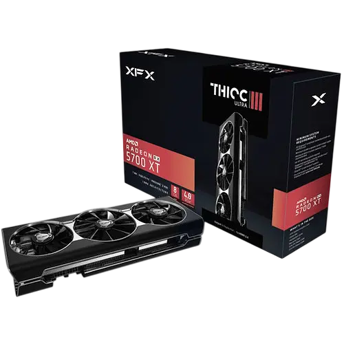 Видеокарта AMD Radeon RX 5700 8GB XFX THICC III Ultra (RX-57XT8TBD8) Б/У