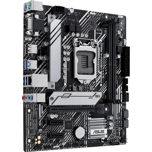 Материнская плата Asus Prime H510M-A R2.0 s1200 H470 2xDDR4 M.2 HDMI DP mATX - фото 3