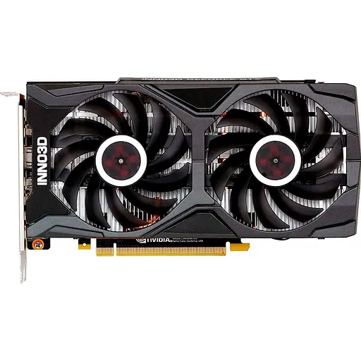 Видеокарта Inno3D RTX 2060 8Gb Super Twin X2 (M206S2-08D6-1710VA15L) (GDDR6, 256 bit, PCI-E v3.0) Б/у - фото 1
