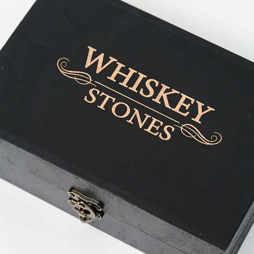 Подарунковий набір "Сталевий" (чорний) - 6 сталевих кубиків  - фото 8