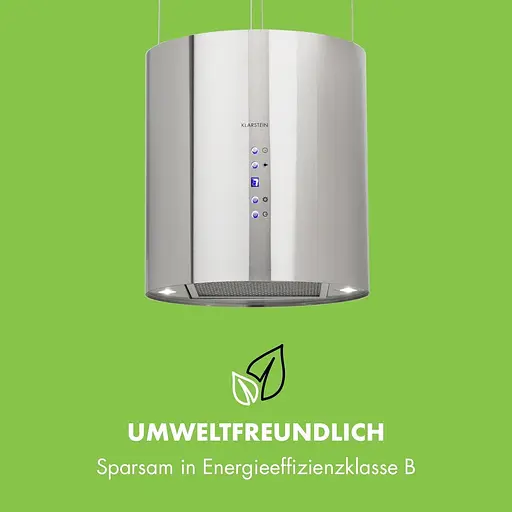 Вытяжка Klarstein Barett 558 м³/час островная (10032301) - фото 3