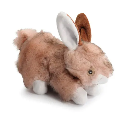 Іграшка для собак Camon кролик плюшевий з пищалкою та шарудінням 23 см (AH037)