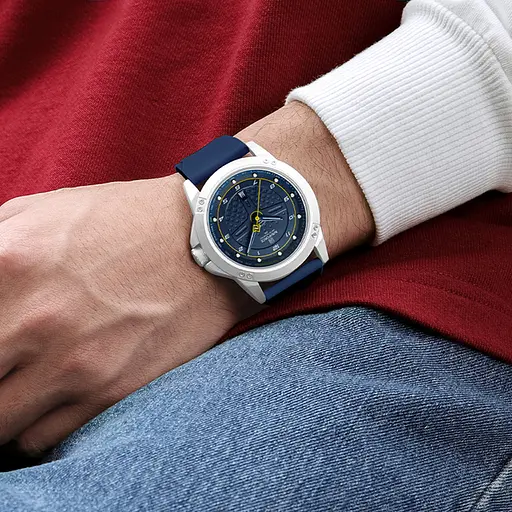 Наручний годинник чоловічий Naviforce Lagune Сріблястий (3091) - фото 7