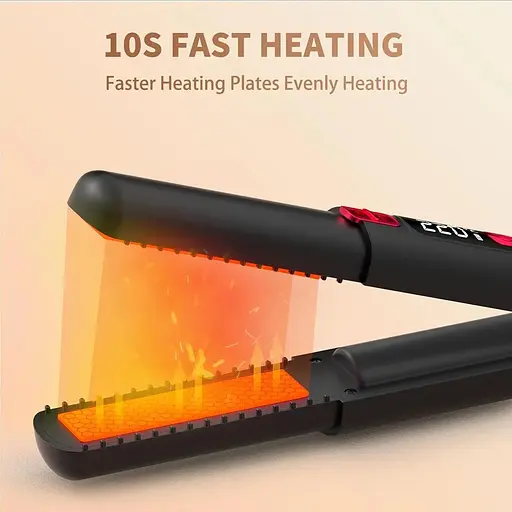 Выпрямитель для волос и щипцы для завивки волос 2 в 1 - фото 3