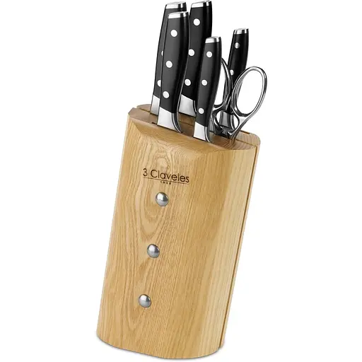 Набір ножів із 6-ти предметів 3 Claveles Toledo (01637)