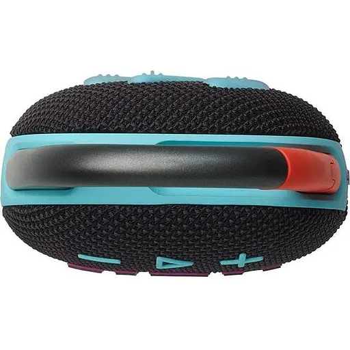 Портативна колонка JBL Clip 5 Black Orange (JBLCLIP5BLKOAM) - фото 3