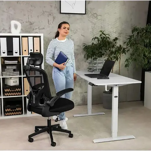 Офисное кресло Di Volio Praso черный - фото 4