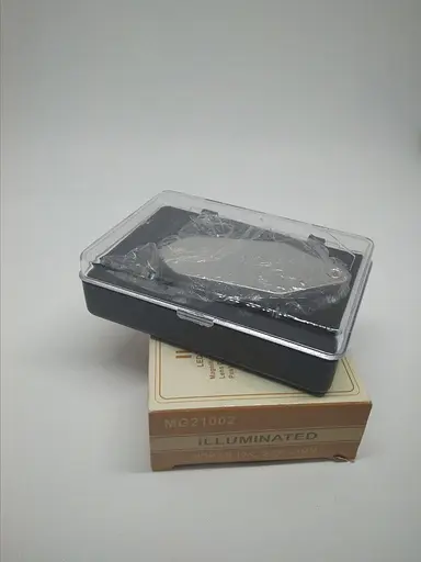 Ювелирная лупа 10X увеличение диаметр 21 мм Magnifier 21002 с Led-подсветкой - фото 4