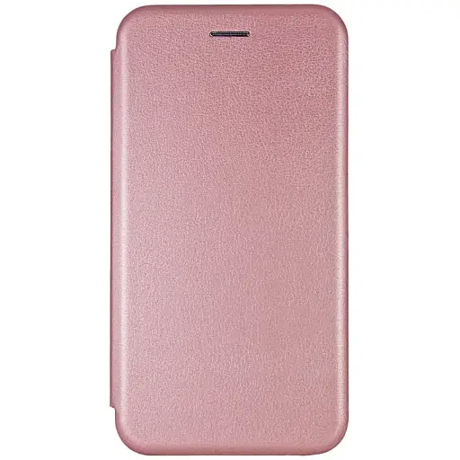 Чехол книжка Xiaomi Redmi Note 10 Pro эко-кожа Premium Case для смартфона Розовое золото - фото 1