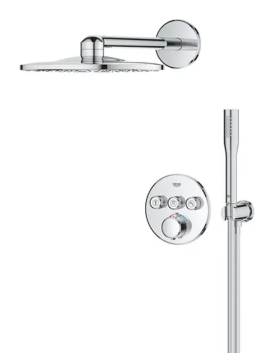 Душевая система скрытого монтажа Grohe QuickFix Precision Smartcontrol с Vitalio SmartActive 310 34874000, Хром - фото 3
