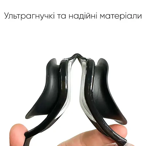 Окуляри для плавання Renvo Javari Уні Anti-fog Чорний OSFM (2SG300-01) - фото 7