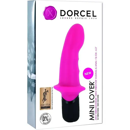 Вібратор Dorcel Mini Lover Magenta - фото 2