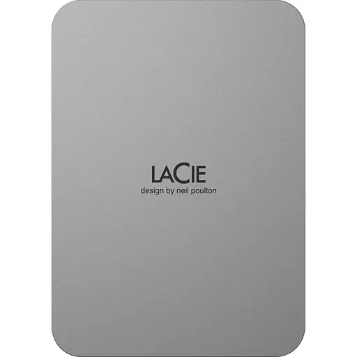 Зовнішній жорсткий диск LaCie Mobile Drive 2TB Moon Silver (STLP2000400) [132822]