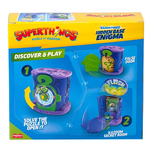 Ігровий набір SuperThings серії Kazoom Power - Прихована база Енігма (PSTSP112IN230) - фото 7