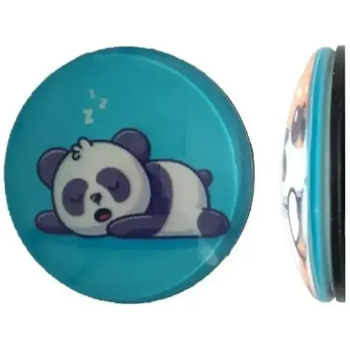 Тримач Поп Сокет New Glass (Скло) Baby Panda №27 - фото 1