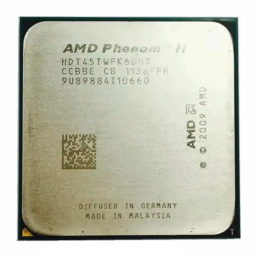 Процессор AMD Phenom II x6 1045T 2.7-3.2 Ghz AM3, 95W Б/У