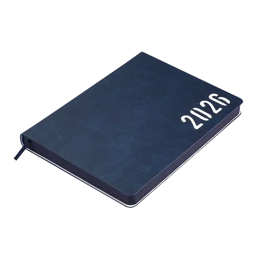 Щоденник датований Buromax Mind 2026 A5 штучна шкіра синій (BM.21152-02) - фото 2