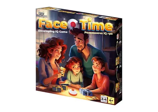 Настольная игра Danko Toys Развивающая IQ игра Face Time (укр.) (FT-01-01)