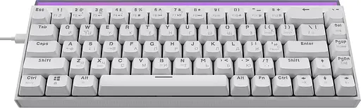 Клавіатура Ajazz NK68 Red switches White (NK68-R-W) - фото 4