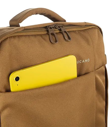 Tucano Сумка дорожная на 2-х колесах, Tugo M Trolley, 45л, полиэстер, коричневая - фото 8