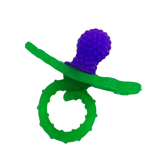 Пустушка-прорізувач "Ягідка" MGZ-0419 (Purple) текстурна - фото 2