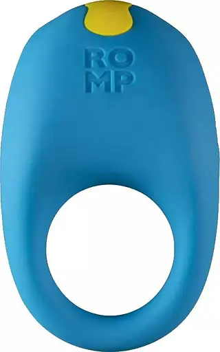 Эрекционное кольцо Romp Juke, 8 см (синий) - фото 2