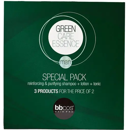 Набір для волосся BBcos Green Care Essence Man: шампунь 250 мл + лосьйон 100 мл + тонік 100 мл - фото 3