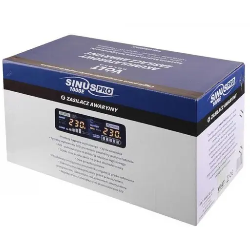 ИБП/инвертор Volt Polska SINUS PRO 1000E 12V 220V гибридный (3SP091012E) - фото 5