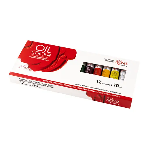 Набор масляных красок 12х10 мл Rosa Gallery