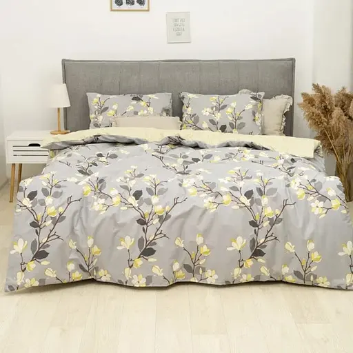 Комплект постільної білизни Viluta євро ранфорс 24308 100% бавовна - фото 1