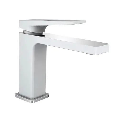 Змішувач для умивальника Mixxus Premium Grog 001 MI5939 Білий матовий - фото 1