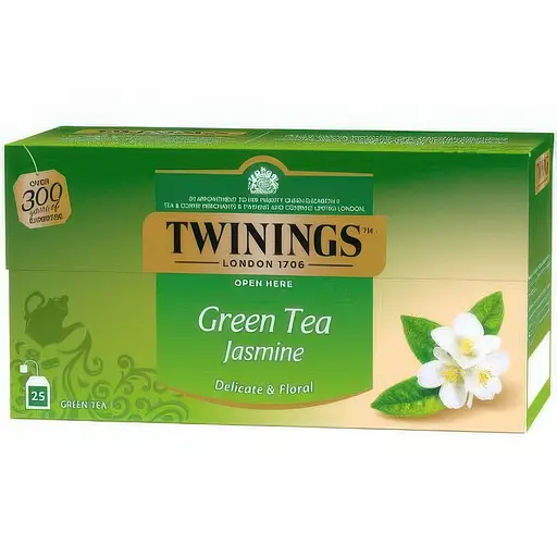 Чай TWININGS зелений з жасміном  в пакетиках 45 г (25 шт. х 1.8 г)