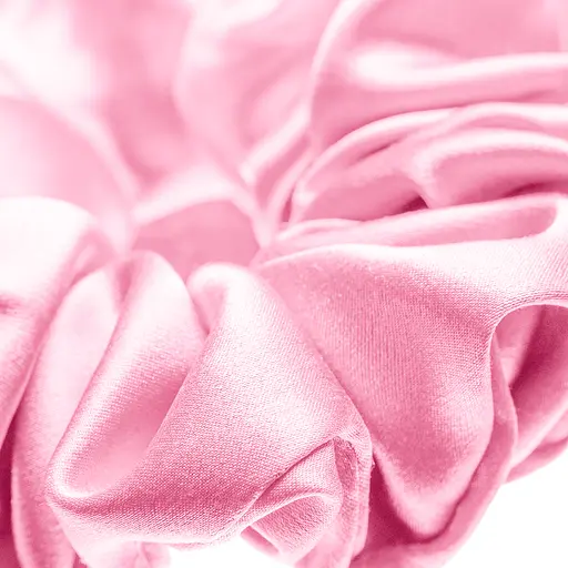 Набір із 2 шовкових резинок для волосся Чумацький Шлях S+L - два режими фіксації рожевий (1241-02) - фото 2