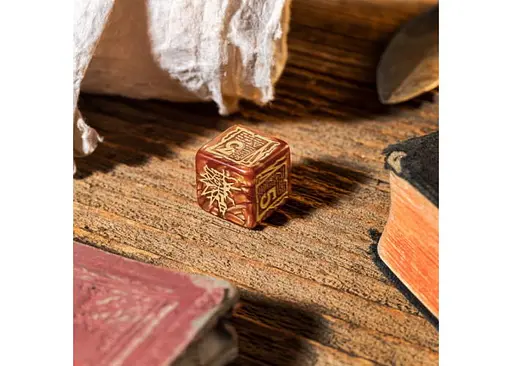 Набір кубиків The Witcher Dice Set. Vesemir - The Wise Witcher , 7 шт. (SWVE4Y) - фото 4