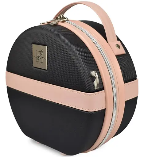 Бьюті-кейс Semi Line 5L Black/Pink Cream (T5671-1) (DAS302669) - фото 1