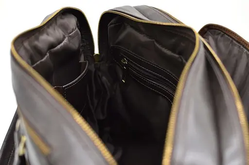 Чоловіча шкіряна сумка TARWA 41х30х13 см sum0026103 - фото 10