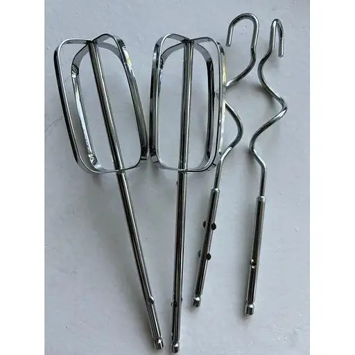 Ручний міксер з підставкою Bitek 5 швидкостей із насадками для тесту BT-6629A 800 Вт Сірий із чорним - фото 9