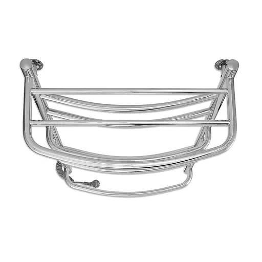 Электрический полотенцесушитель Laris Евромикс П8 500x800 Е с полкой сенсор S3 левый 73207692, Хром, Левое, Электронный - фото 4